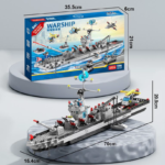 Bricktop 9165 Warship Building Blocks - Image 5
