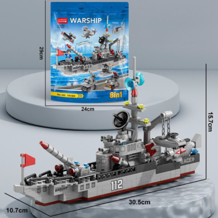 Bricktop 9165 Warship Building Blocks
